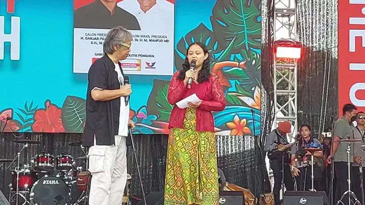 1278643 720 - Hadir di Kampanye Ganjar-Mahfud di Solo, Anak Wiji Thukul Tuntut Janji Jokowi untuk Menemukan Sang Ayah