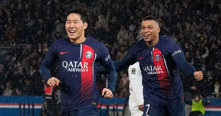 LXO2J5IGRBHRFGOVZABJV77624 - Mbappe Berencana Bergabung dengan PSG Setelah Mendengar Keinginan Rekan Timnya, Lee Kang-in