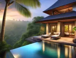 Bagaimanakah pengalaman menginap di villa-villa pribadi di Ubud?