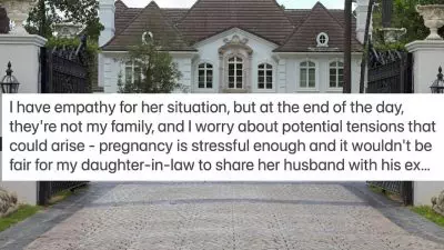 woman refuses to let her sons pregnant ex partner and her kids stay in her mansion aita 3dA - Ibu Menolak Mantan Istri Hamil Anaknya Tinggal di Mansionnya. Apakah Saya yang Salah?