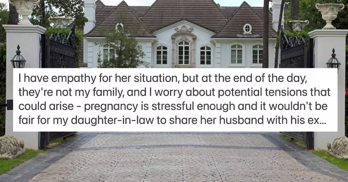 woman refuses to let her sons pregnant ex partner and her kids stay in her mansion aita 3dA - Ibu Menolak Mantan Istri Hamil Anaknya Tinggal di Mansionnya. Apakah Saya yang Salah?