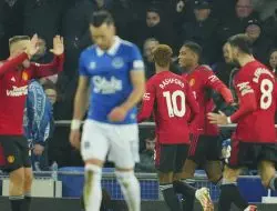 Hasil Pertandingan Menarik: Manchester United vs Everton di Liga Inggris, Setan Merah Sabet Kemenangan dengan 2 Gol Penalti