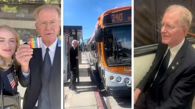 Berpikir Hemat! Ed Begley Jr. dan Putrinya Hayden Naik LA Metro Menuju Oscar