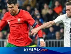 Ronaldo Menggila dalam Kemenangan Sempurna Portugal 2-0 atas Slovenia