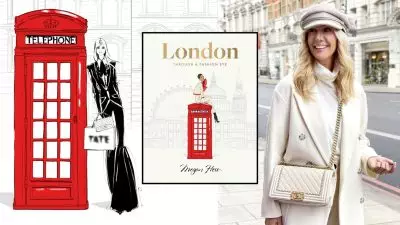 Panduan Wisata London melalui Lensa Fashion dari Ilustrator Terkenal Dunia, Megan Hess: Inspiratif dan Menarik!