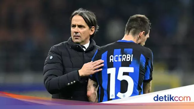 francesco acerbi inter milan simone inzaghi liga italia serie a 169 - Skandal Rasial Bek Inter Milan Francesco Acerbi: FIGC Bereaksi