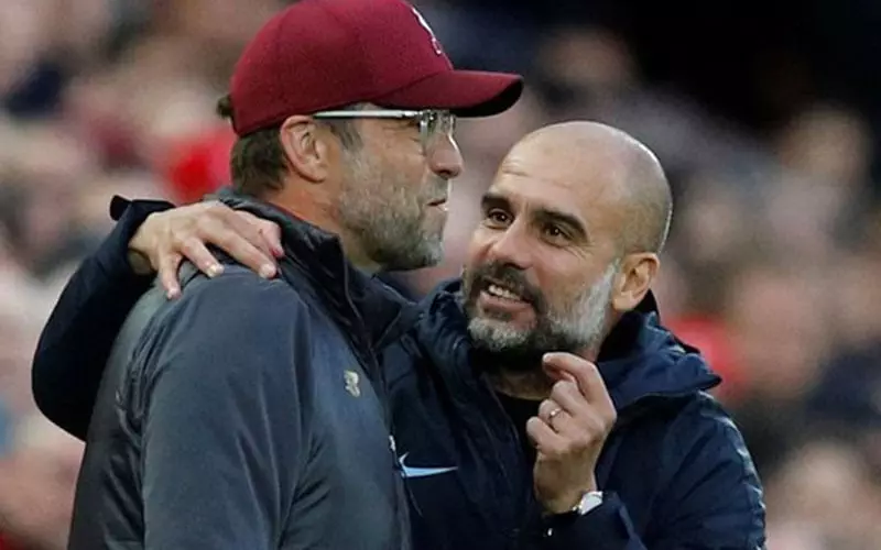 jurgen klopp pep guardiola reuters msl - Prediksi Pertandingan Seru Liverpool vs Man City: Klopp Berbicara tentang Pep Guardiola