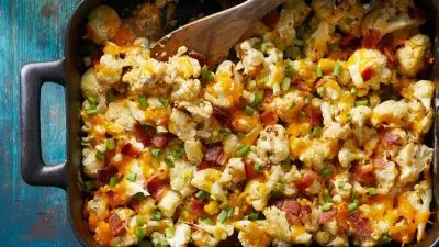 Loaded Cauliflower Casserole f9526c9bbbd14f989afad6268672b87e - 5+ Resep Casserole Rendah Karbohidrat dan Tinggi Serat yang Lezat