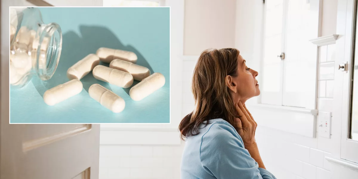 pills woman looking in the mirror - Tips Dokter Kecantikan: Rahasia Satu Pil untuk Menghentikan Penuaan