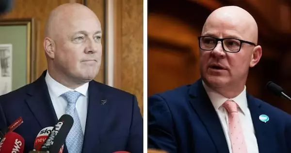 prime minister christopher luxon and mental health minister S3MJJTU6CNBRPOJ5MRSSNJ77UA - Dana $10 juta diarahkan ke sektor kesehatan mental, tujuan baru dinyatakan